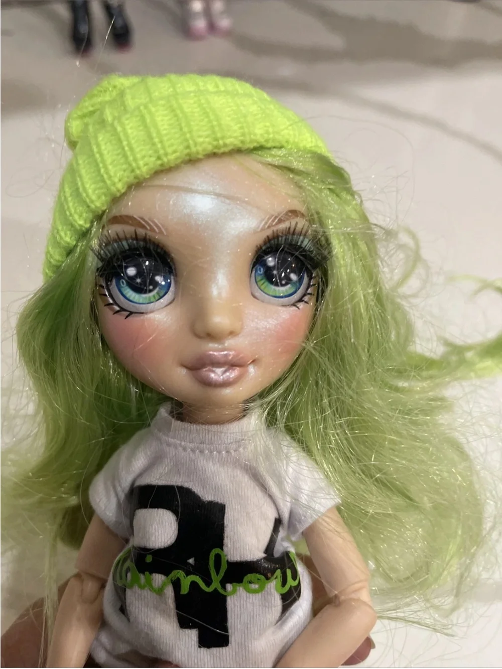 Rainbow High Winter Break Jade Hunter  Violet Willow And Doll White Hair Great